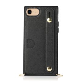 STRAP Obal s řemínkem Apple iPhone 7 / iPhone 8 / iPhone SE 2022 / 2020 černý