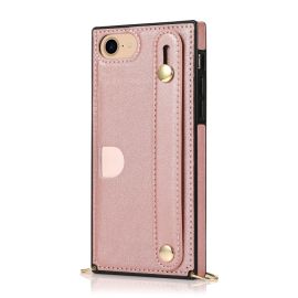 STRAP Obal s řemínkem Apple iPhone 7 / iPhone 8 / iPhone SE 2022 / 2020 růžový