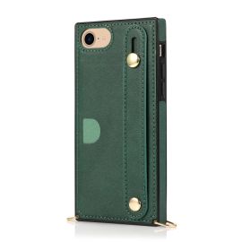 STRAP Obal s řemínkem Apple iPhone 7 / iPhone 8 / iPhone SE 2022 / 2020 zelený