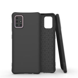 RUBBER Gumový kryt Samsung Galaxy A71 černý