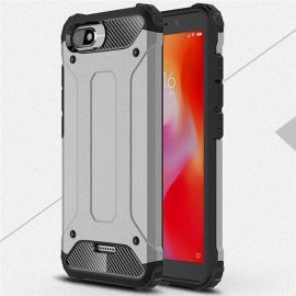 TOUGH Ochranný kryt Xiaomi Redmi 6A šedý
