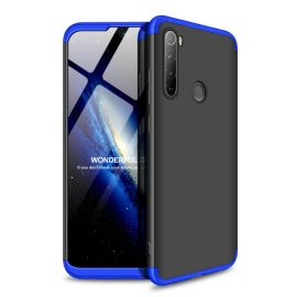 360° Ochranný kryt Xiaomi Redmi Note 8T černý-modrý