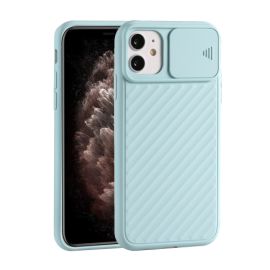 SLIDE Ochranný kryt Apple iPhone 12 / 12 Pro světlemodrý