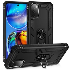RING Obal s držákem pro Motorola Moto E32 / E32s černý
