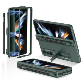 GKK SUPPORT Kryt se stojanem Samsung Galaxy Z Fold4 5G zelený