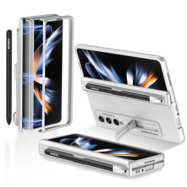 GKK SUPPORT Kryt se stojanem Samsung Galaxy Z Fold4 5G stříbrný