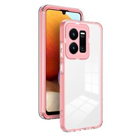 CRYSTAL Ochranný kryt pro Vivo Y35 růžový