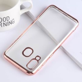 METALLIC Silikonový kryt Samsung Galaxy A40 růžový