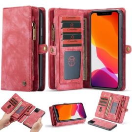 WALLET Obal s peněženkou 2v1 Apple Iphone 11 Pro červený