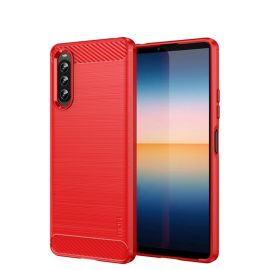 FLEXI TPU Kryt pro Sony Xperia 10 IV 5G červený