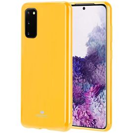 MERCURY JELLY TPU Kryt Samsung Galaxy S20 žlutý