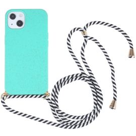 ROPE Kryt se šňůrkou Apple iPhone 13 mini světlezelený