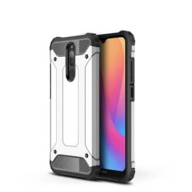 TOUGH Ochranný kryt Xiaomi Redmi 8 / Redmi 8A stříbrného