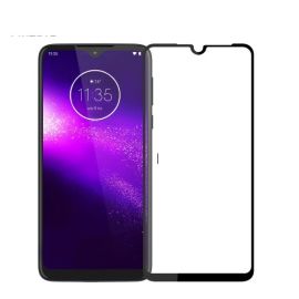 3D Tvrzené sklo Motorola One Macro černé