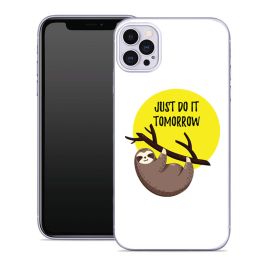 MY ART Ochranný kryt Apple iPhone 12 / iPhone 12 Pro Sloth (010)