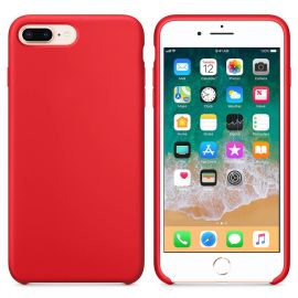 RUBBER Gumový kryt Apple iPhone 7 Plus / iPhone 8 Plus červený