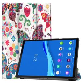 ART zaklapovací kryt Lenovo Tab M10 Plus (TB-X606F / TB-X606L / ZA5T0081CZ / ZA5V0206CZ) COLORFUL BUTTERFLY