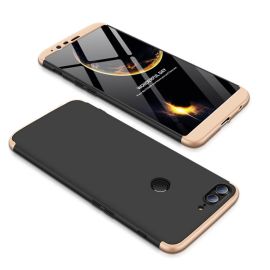 360° Ochranný kryt OnePlus 5T černý (zlatý)