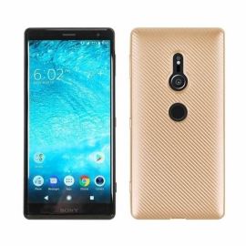FIBER Ochranný kryt Sony XZ2 zlatý