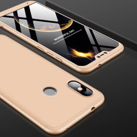 360° Ochranný kryt Xiaomi Mi A2 Lite zlatý