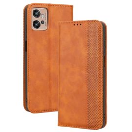 BUSINESS Peněženkový kryt pro Motorola Moto G32 hnědý