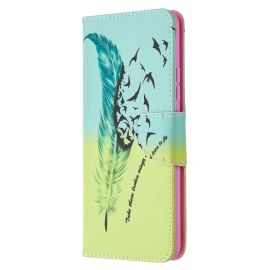 ART Peňaženkový kryt Samsung Galaxy A42 FEATHER