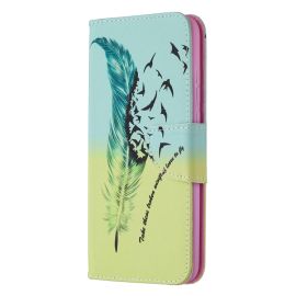 ART Peňaženkový obal Honor 9X Lite FEATHER