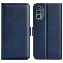 SIDE Peněženkové pouzdro Motorola Moto G62 5G modré