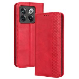 BUSINESS Peněženkový kryt pro OnePlus 10T 5G - červená