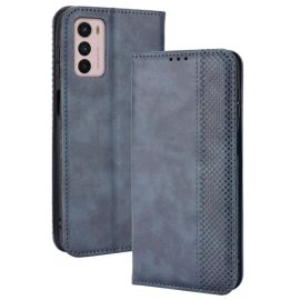 BUSINESS Peněženkový kryt pro Motorola Moto G42 modrý