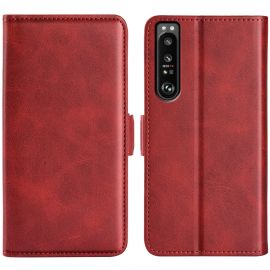 SIDE Peněženkové pouzdro Sony Xperia 1 IV 5G červené