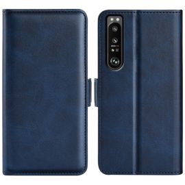 SIDE Peněženkové pouzdro Sony Xperia 1 IV 5G modré