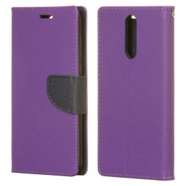 FANCY Peňaženkový Kryt Huawei Mate 10 Lite fialový