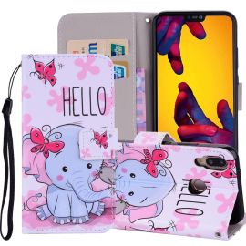 ART Peňaženkový obal Huawei P20 Lite ELEPHANT