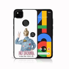MY ART Silikonový kryt Google Pixel 4a NO DRAMA (138)