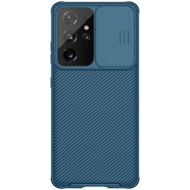 NILLKIN CAMSHIELD PRO Kryt pro Samsung Galaxy S21 Ultra 5G modrý