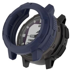 TPU HALF COVER Kryt pro Garmin Instinct Crossover tmavomodrý