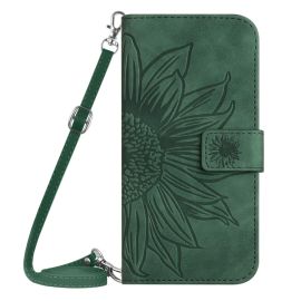 ART SUN FLOWER Peněženkový obal pro Xiaomi 14 Ultra zelený