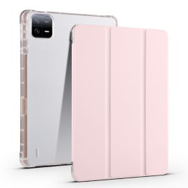 CRYSTAL Zaklápěcí pouzdro Xiaomi Pad 6S Pro růžové