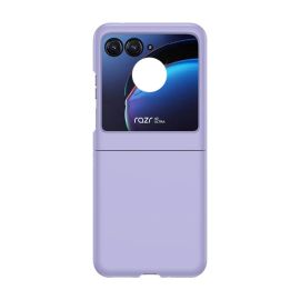 PLASTIC Ochranný plastový kryt pro Motorola Razr 50 fialový