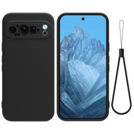 RUBBER Ochranný kryt pro Google Pixel 9 Pro XL černý
