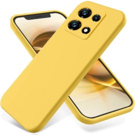 RUBBER Ochranný kryt pro Infinix Note 30 Pro žlutý