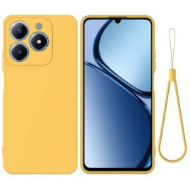 RUBBER Ochranný obal pro Realme C63 žlutý