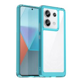 CRYSTAL Ochranný kryt pro Xiaomi Redmi Note 13 Pro 5G / Xiaomi Poco X6 5G tyrkysový