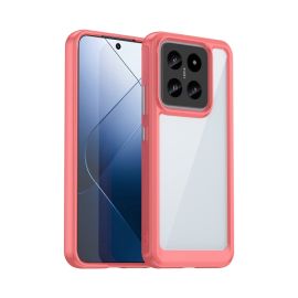 CRYSTAL Ochranný kryt pro Xiaomi 14 červený