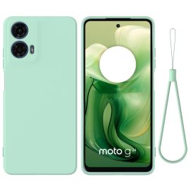 RUBBER Ochranný kryt pro Motorola Moto G04/G24/G24 Power zelený