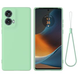 RUBBER Ochranný obal pro Motorola Moto G85 5G zelený