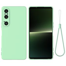 RUBBER Ochranný obal pro Sony Xperia 1 VI zelený