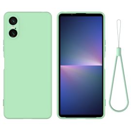 RUBBER Ochranný kryt pro Sony Xperia 10 VI zelený