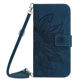 ART SUN FLOWER Peněženkový obal pro Realme C67 modrý
